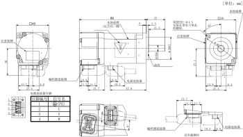 MR-JE三菱伺服電機HG-KNJ-S100各系列外形尺寸圖 MR-JE三菱伺服電機HG-KNJ-S100各系列外形尺寸圖